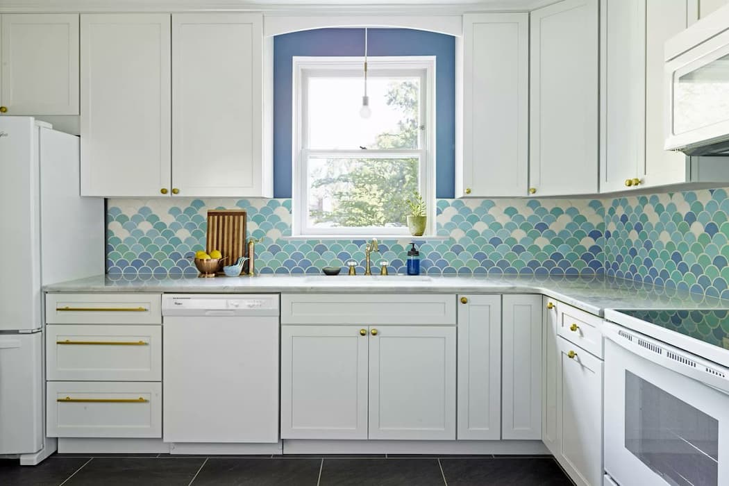  Buy The Latest Types of Green Backsplash At a Reasonable Price 